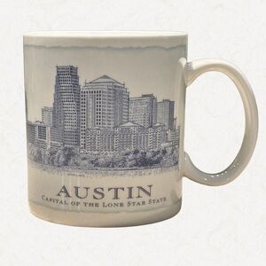 Starbucks Austin Architecture Series Mug 18oz | Texas Skyline Collector Mug